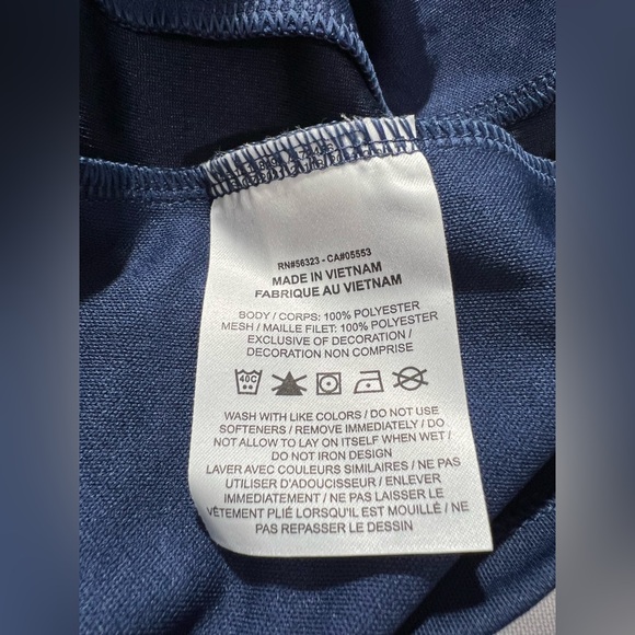 Nike Women’s‎ Dri-FIT Academy Soccer Drill Top quarter zip navy large DX0513-410 - Picture 10 of 11